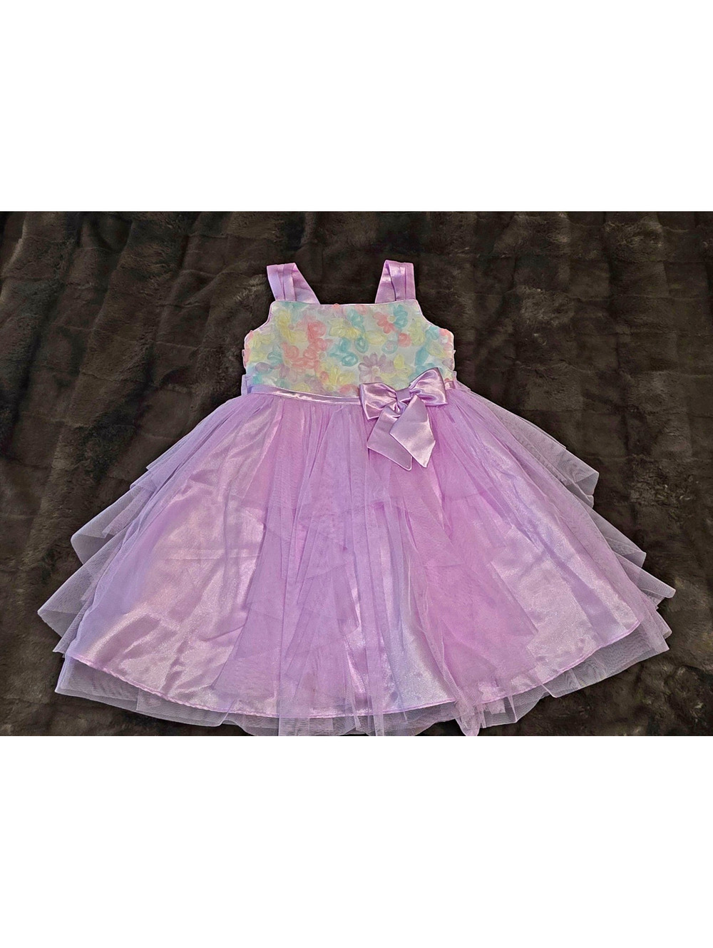 Jona Michelle Purple Flower Girl Dress, Polyester, Size 5, MPN C06300